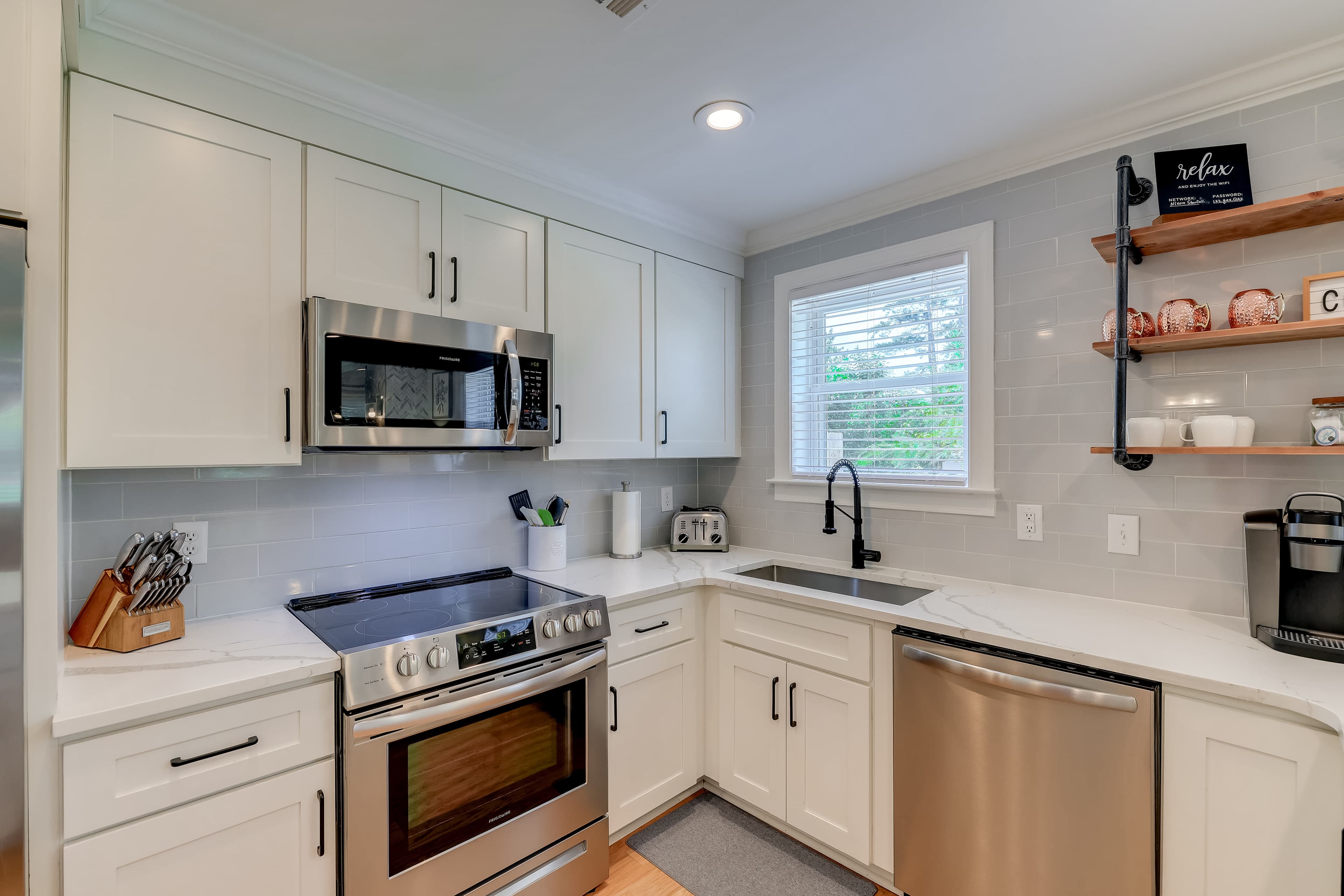 Fully Stocked Kitchen