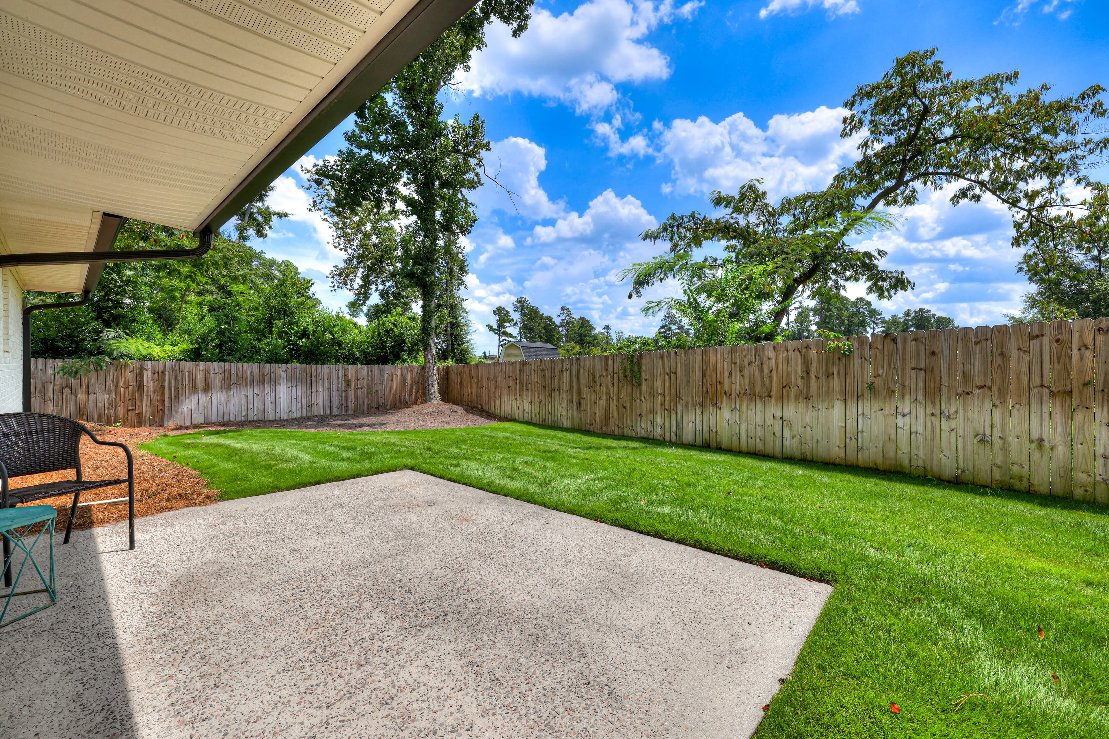 Private Fenced-In Yard