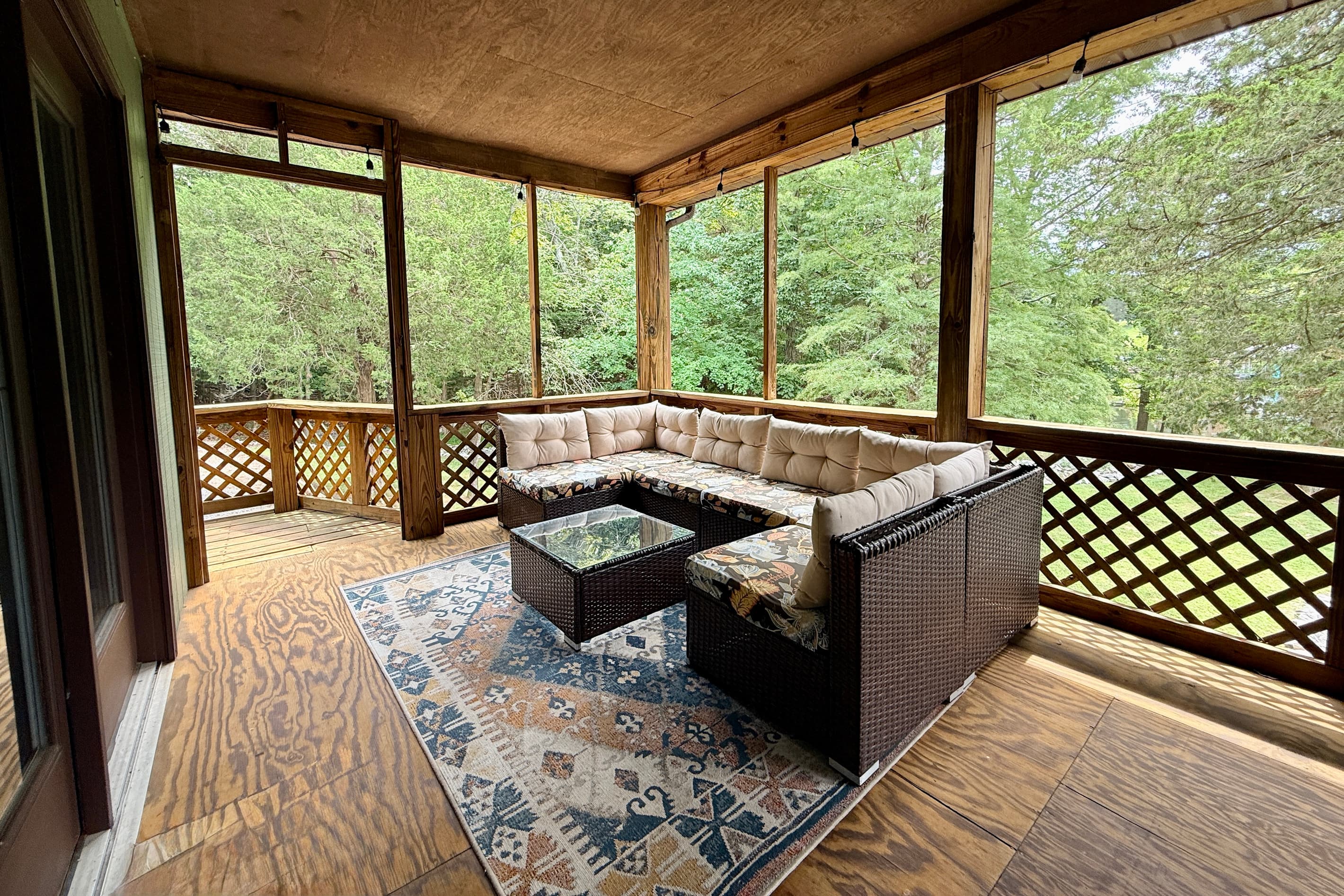 Bedroom #1 walkout seating