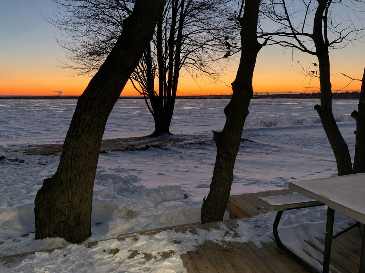 Cozy Home II winter sunset view over the lake.png