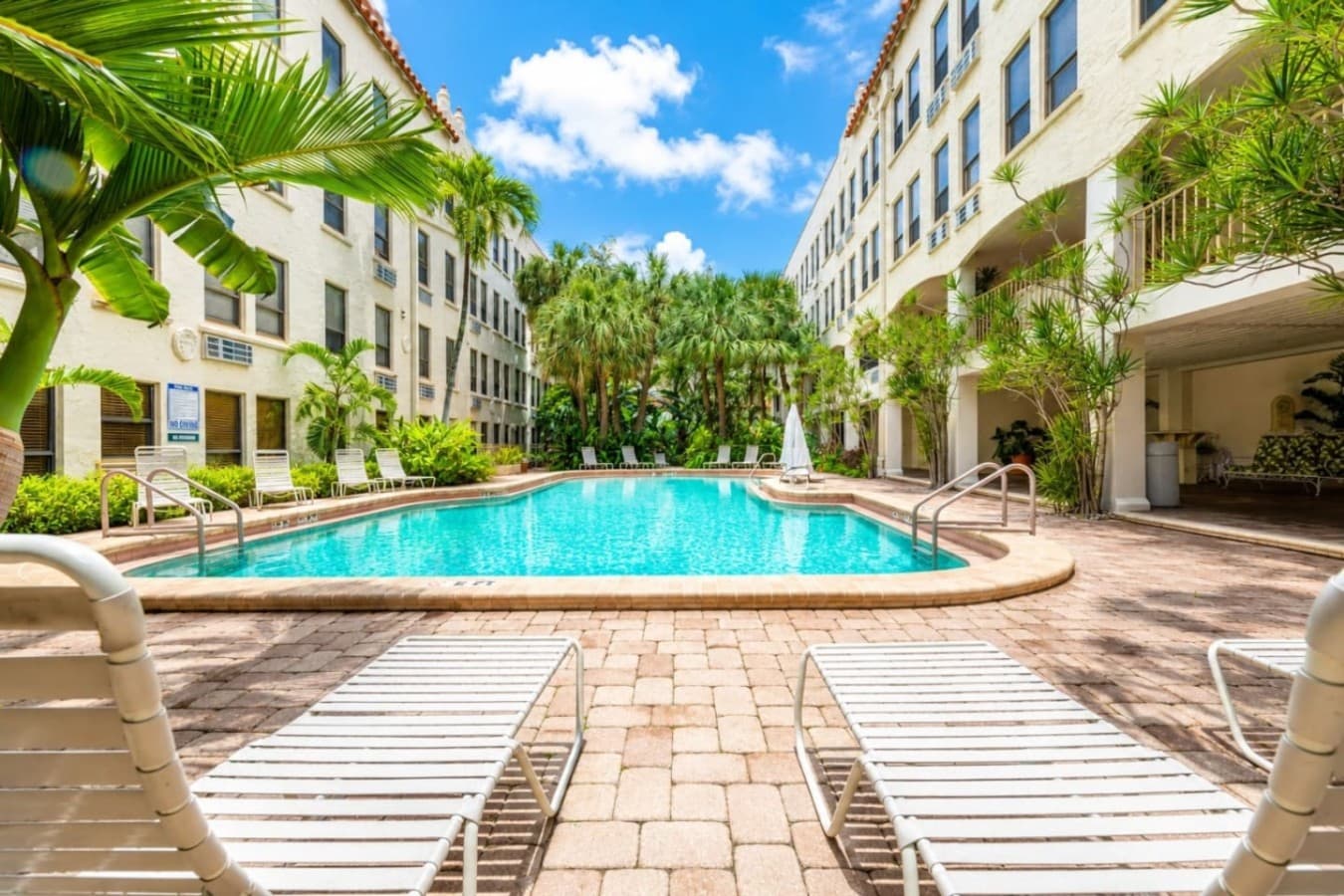 Pool area