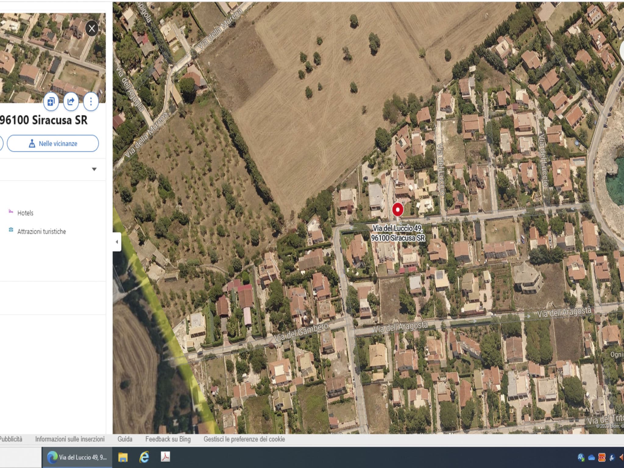Aerial photography