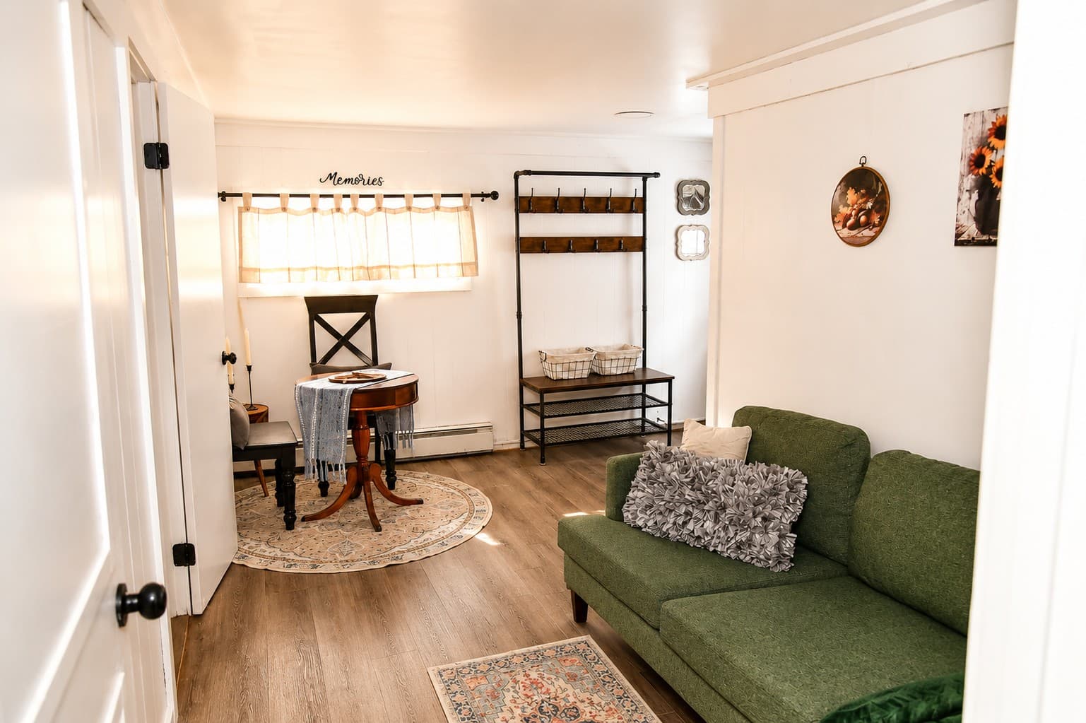 Living room outside master bedroom
