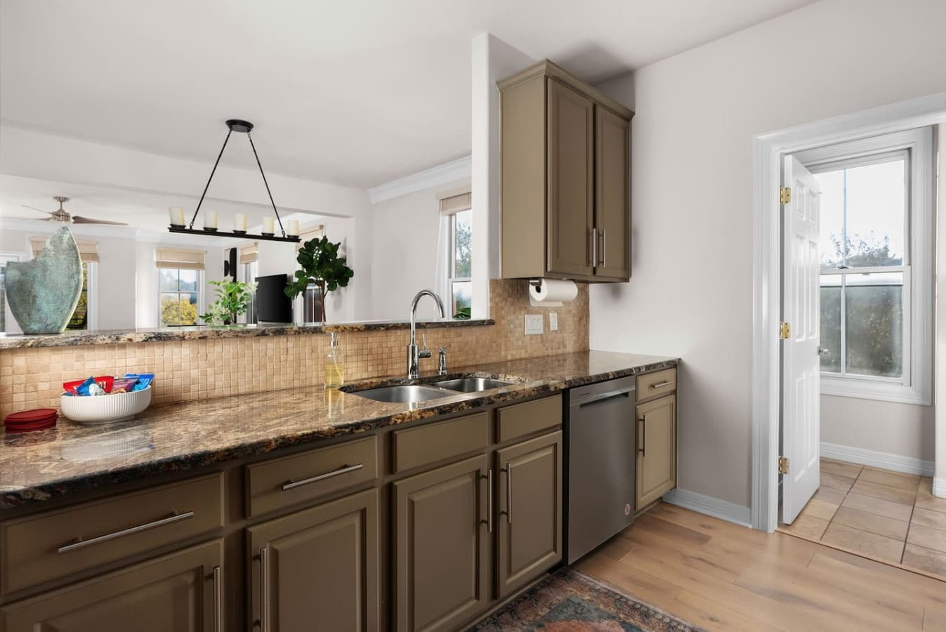 Start your day right in the fully-equipped kitchen. Brew a fresh pot of coffee with the built-in drip coffee maker and enjoy a leisurely breakfast.