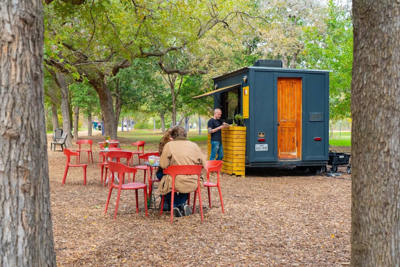 Dining options close by.