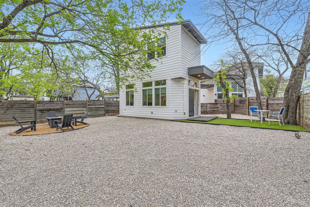 Nestled in a serene setting, this home offers the perfect blend of tranquility and convenience. Step outside into the backyard to find a private oasis where you can relax and unwind.