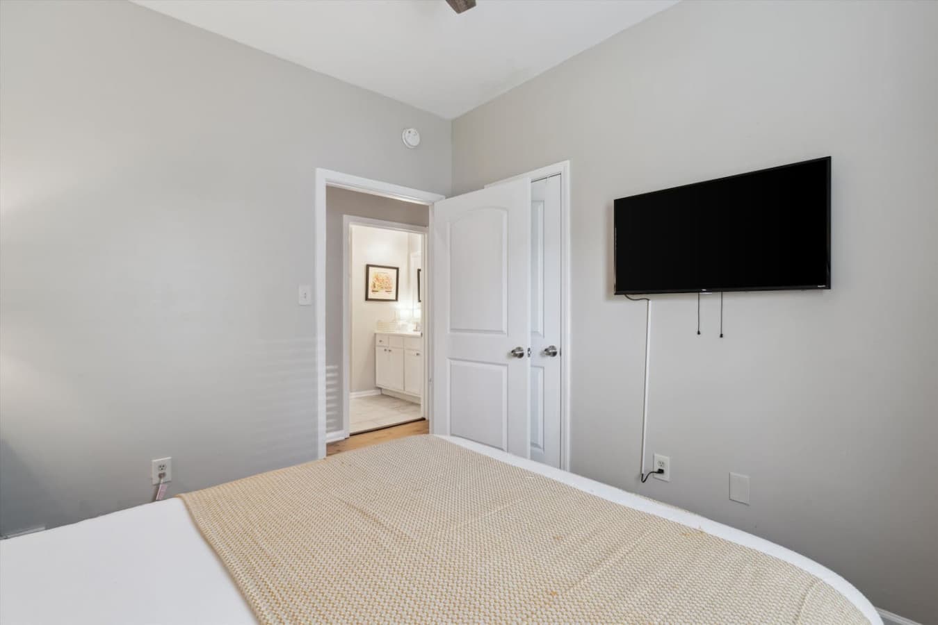 Smart TV for streaming in third bedroom.