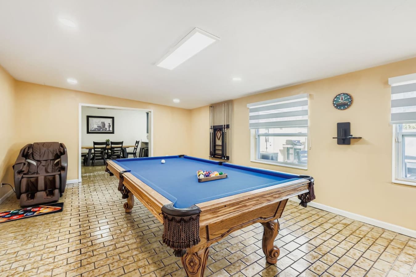 A perfect spot to unwind and have fun, enjoy a round of billiards after a day of exploring.