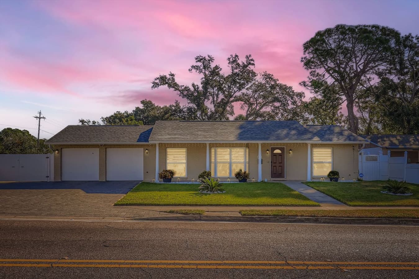 Welcome to your perfect evening retreat.