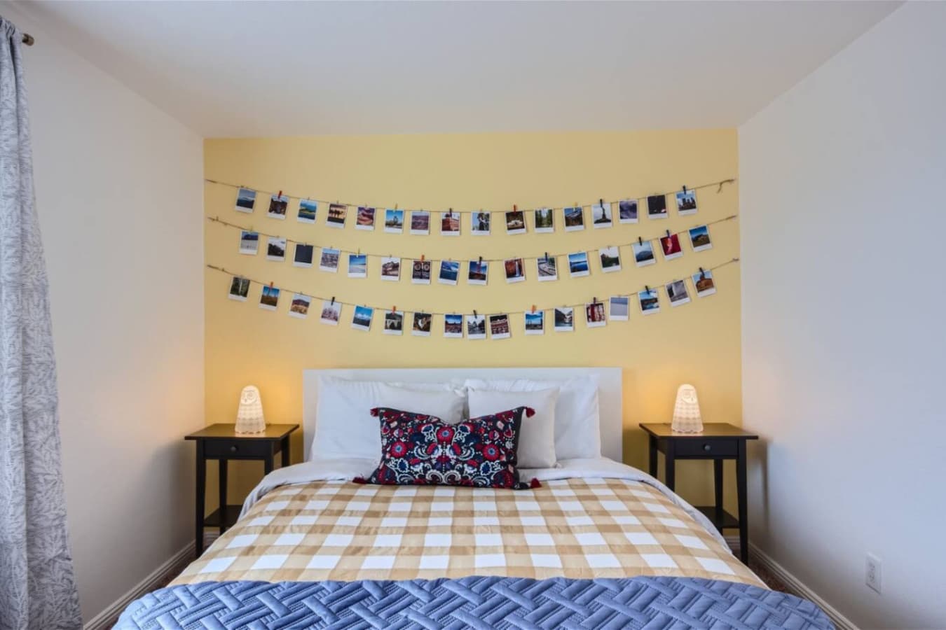 Bedroom three featuring a queen size bed.