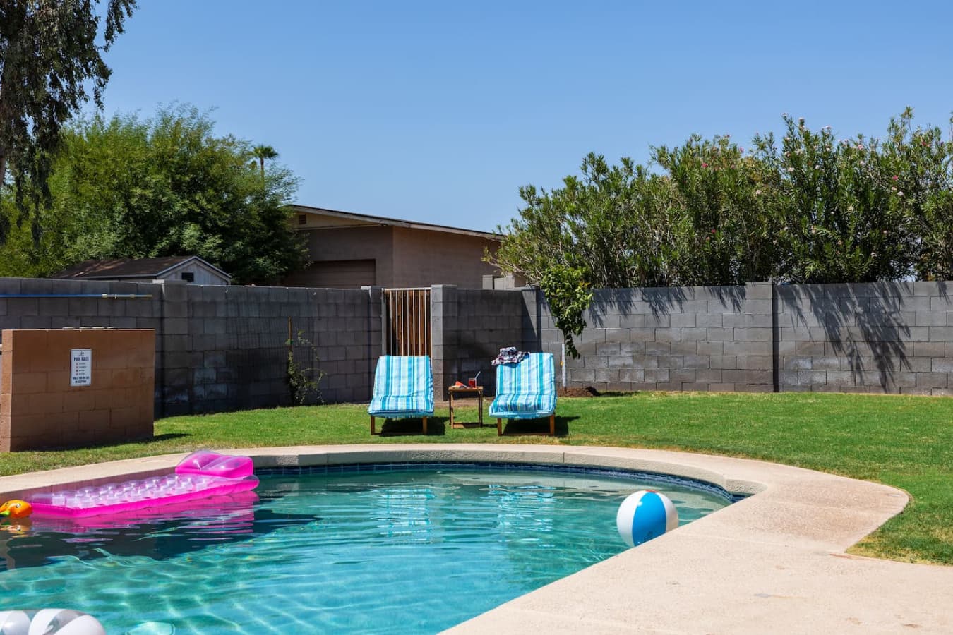 Lounge by the pool.