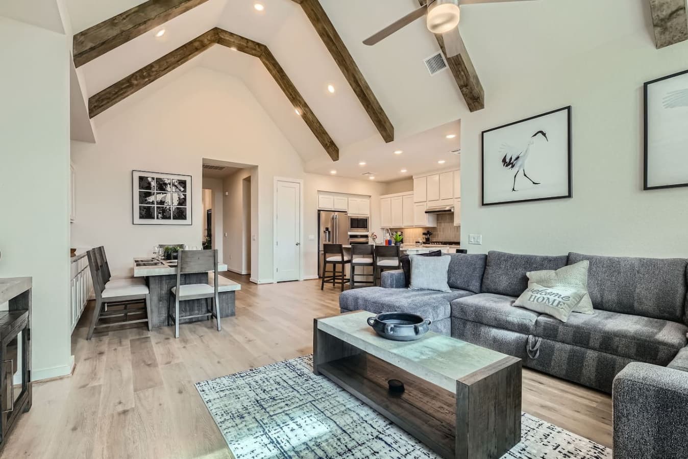 Living room area.