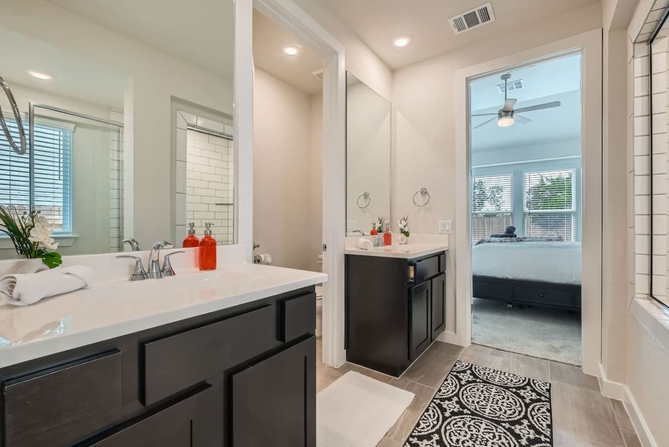 Shared bathroom.