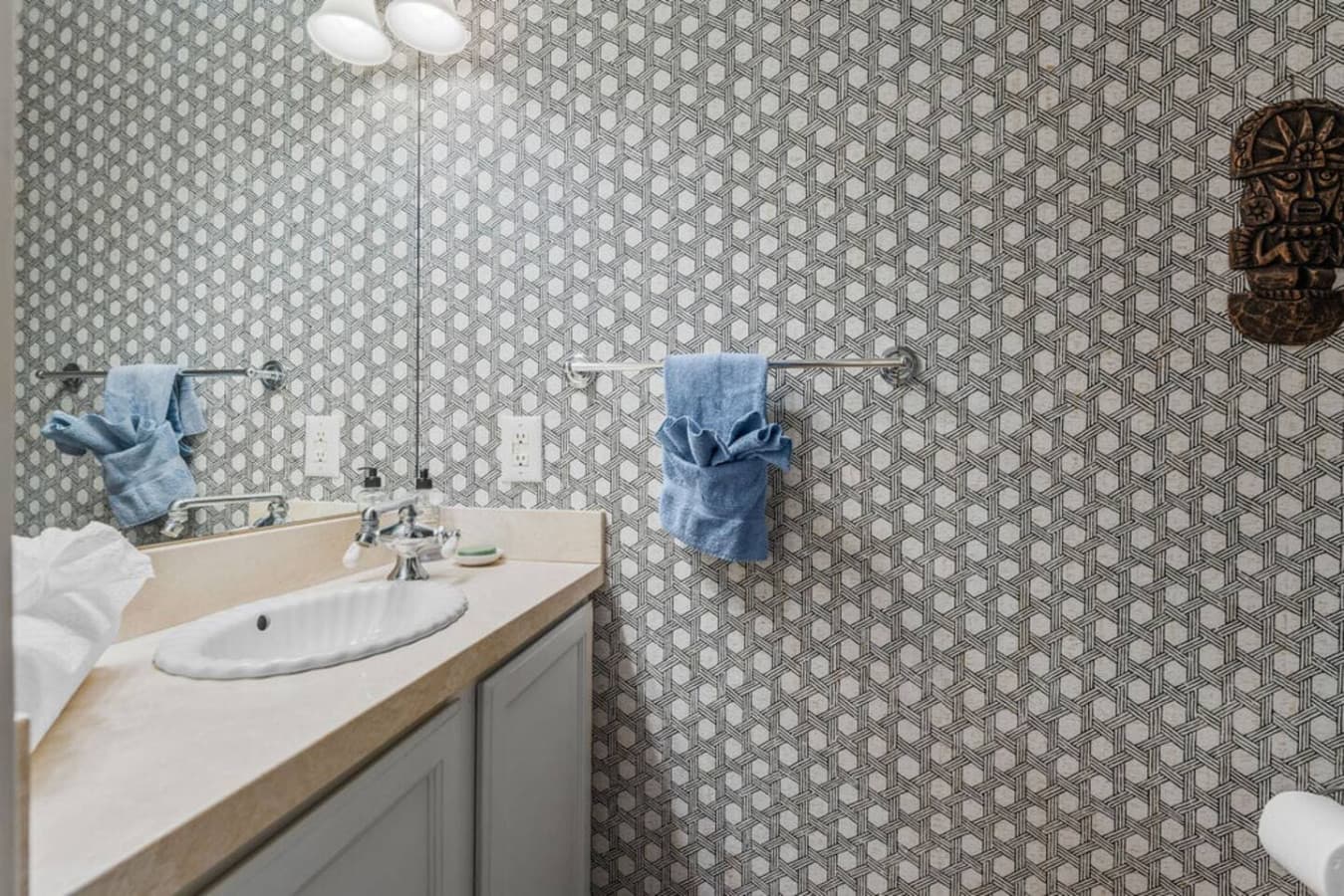 Half bathroom.
