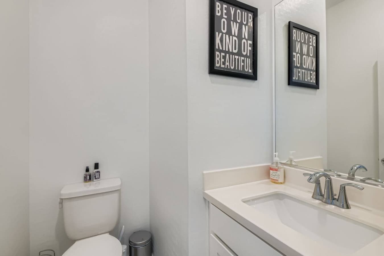 Half bathroom.