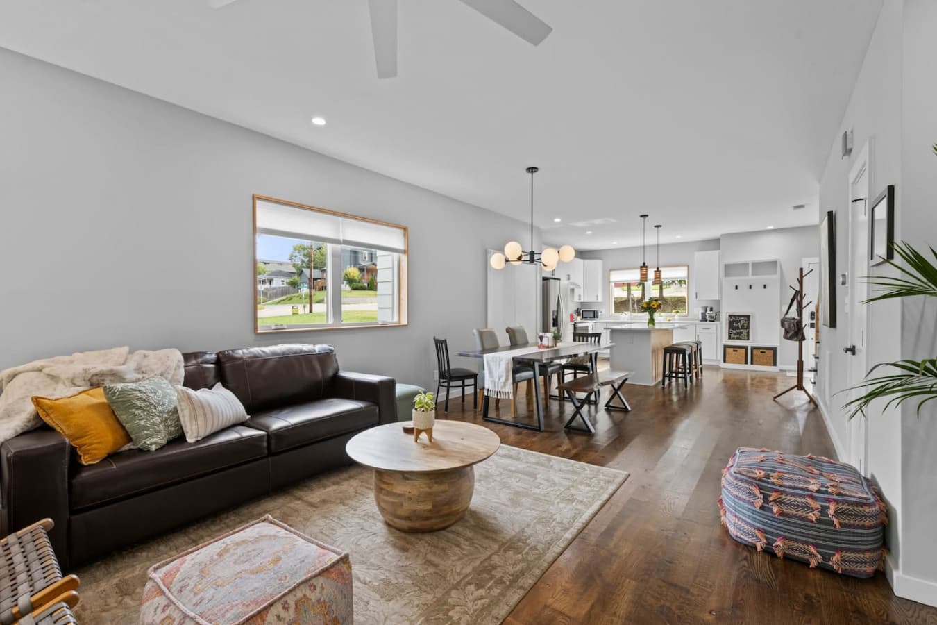 Living room space.