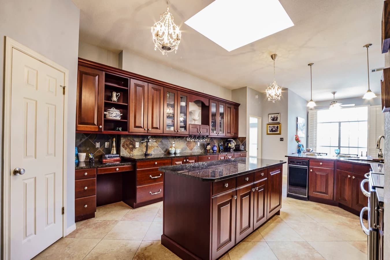 Whip up meals with ease in this fully equipped, open-concept kitchen.