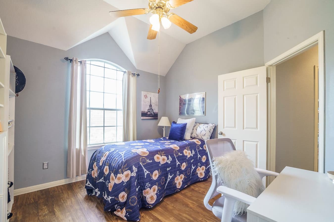 Third bedroom featuring a full size bed.