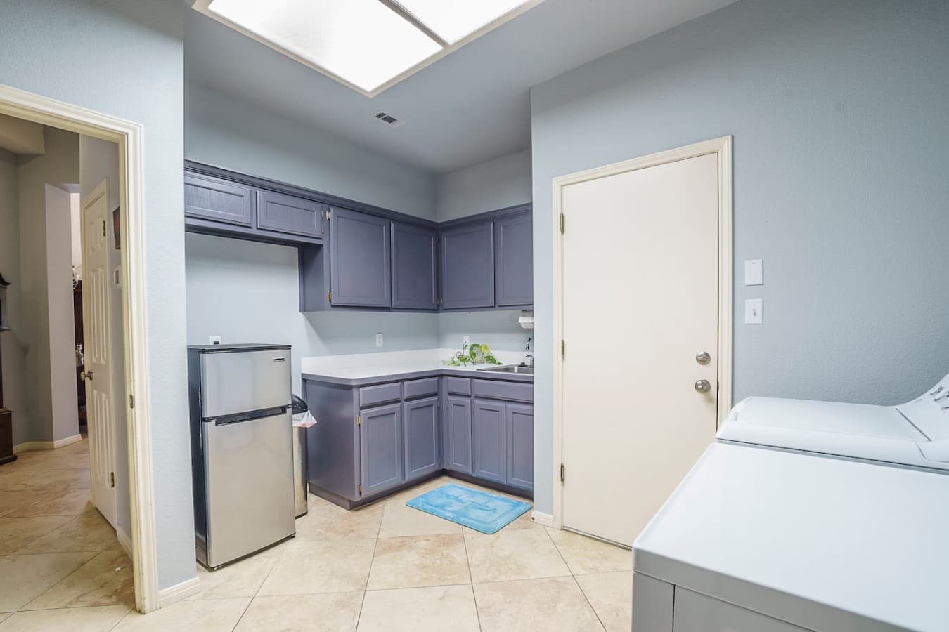 Laundry area.