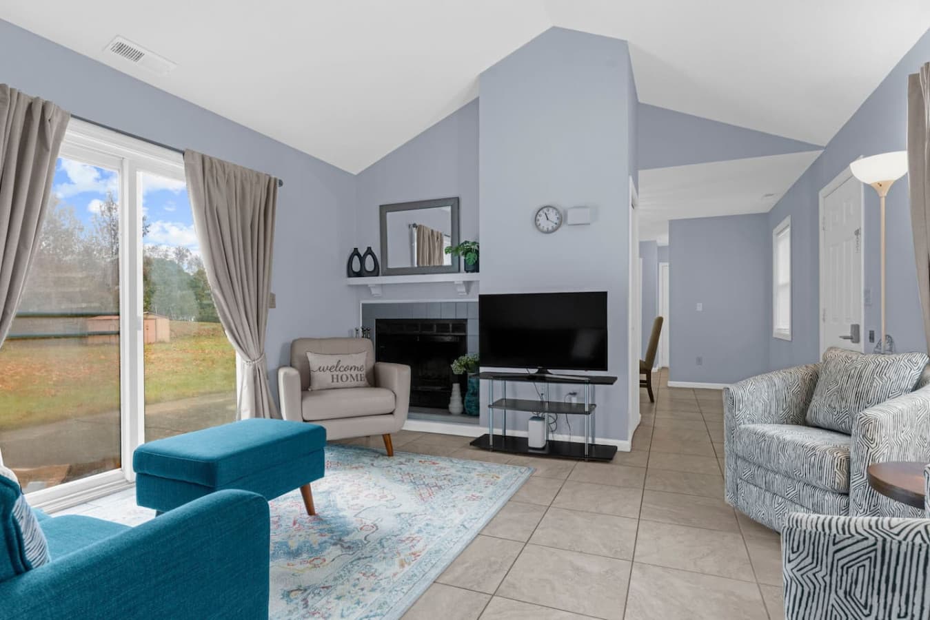 Open layout living area with plenty of space to relax.