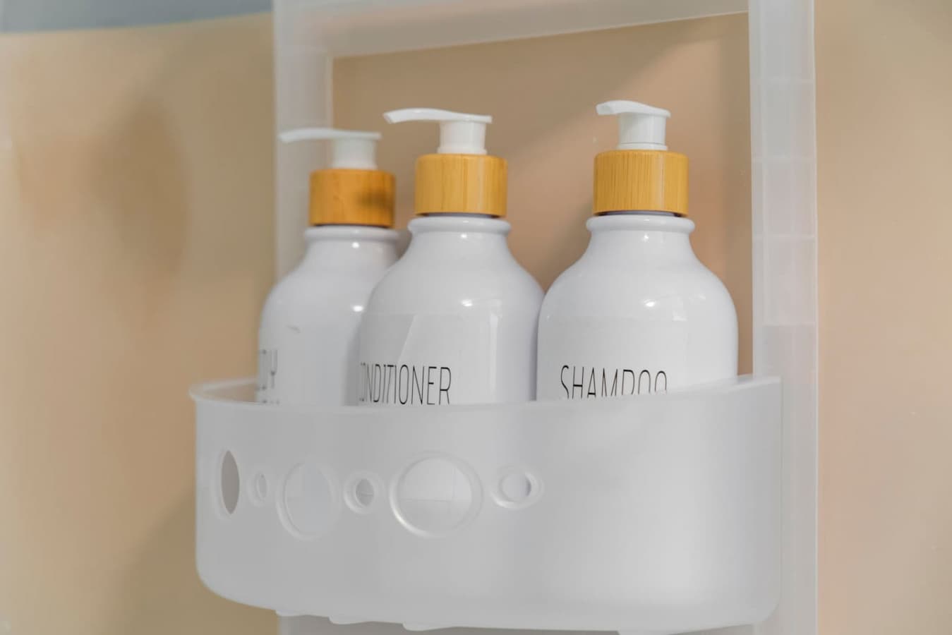 Shampoo, conditioner, and body wash provided for your stay.