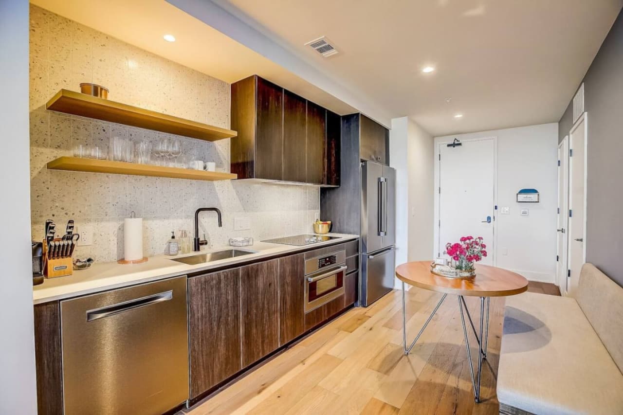 Whipping up memories in our charming kitchen. A recipe for relaxation and good times.