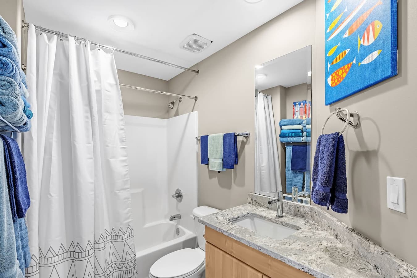 Third full bathroom.