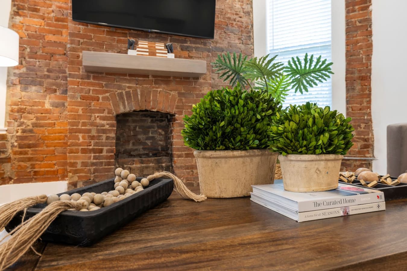 Living room details.