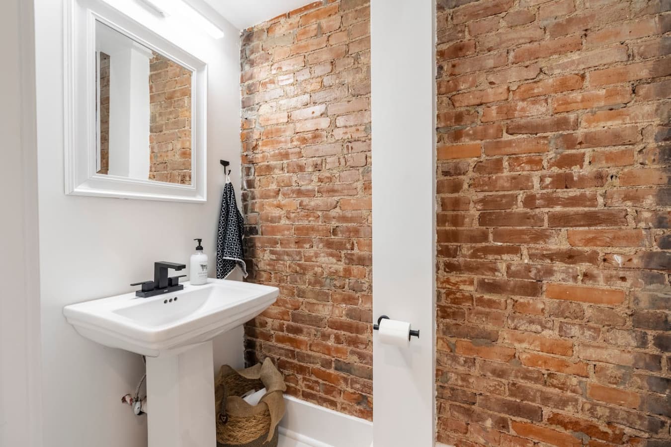 Half bathroom.