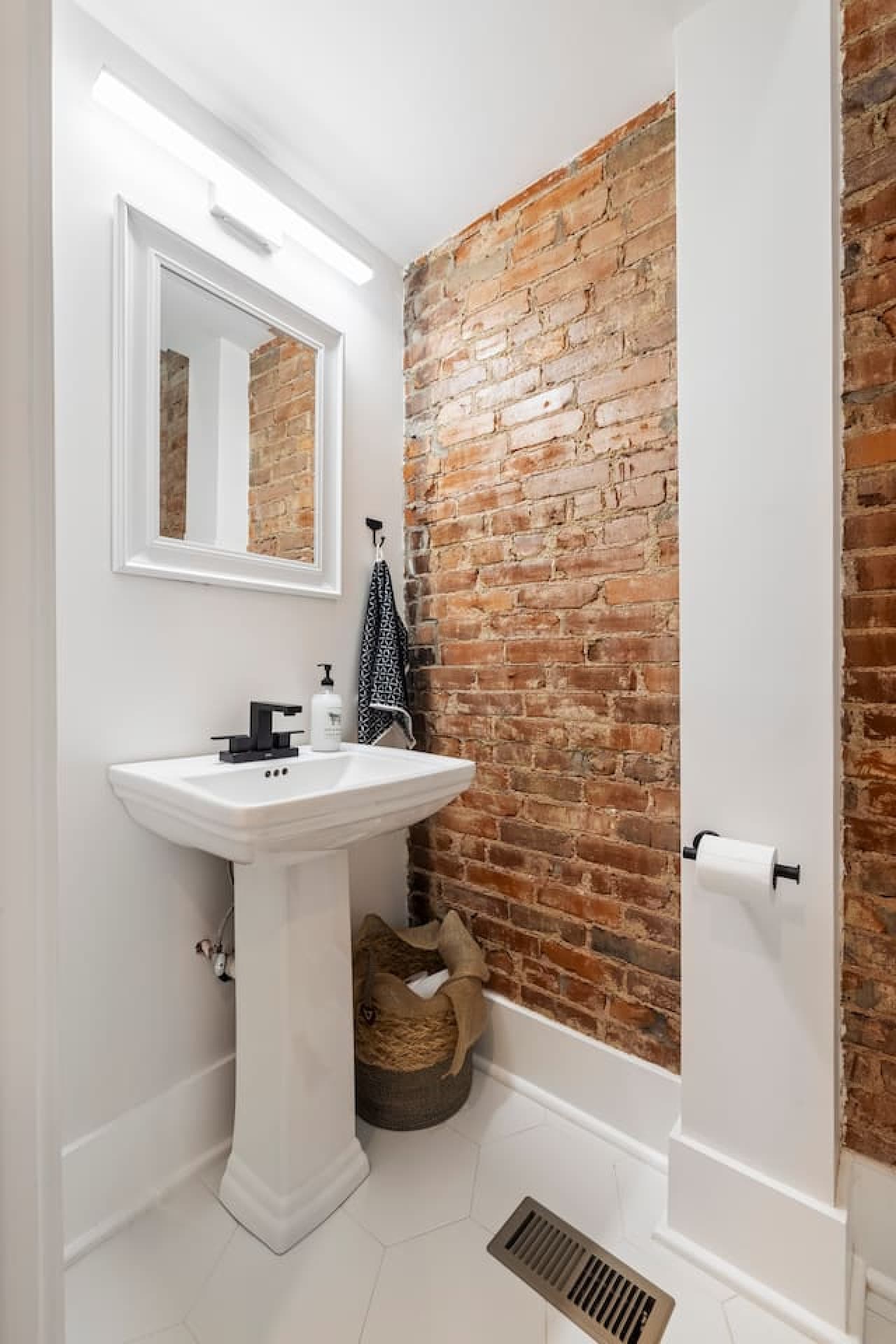 Half bathroom.