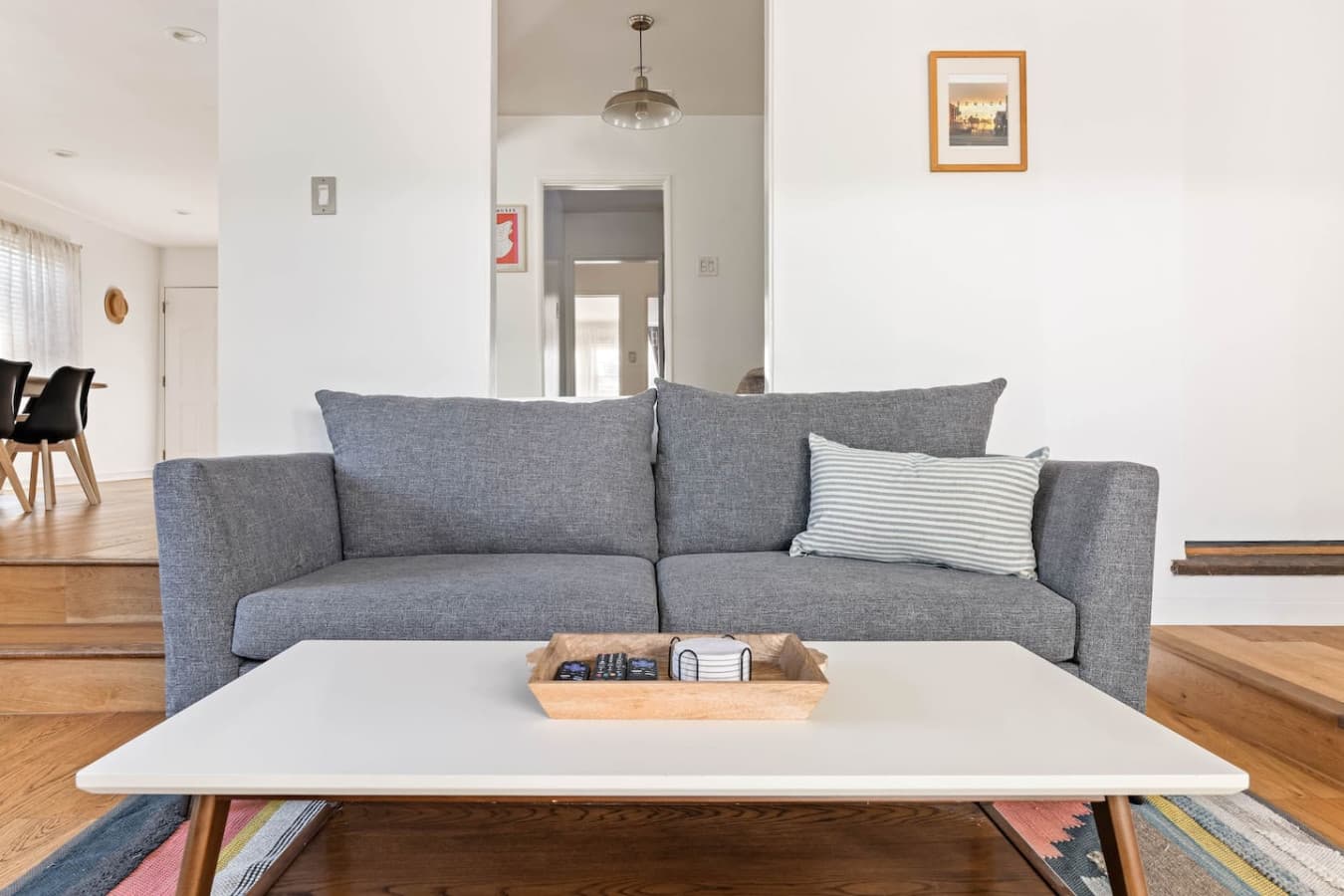 Inviting lounge space with plush seating and a clean modern design.