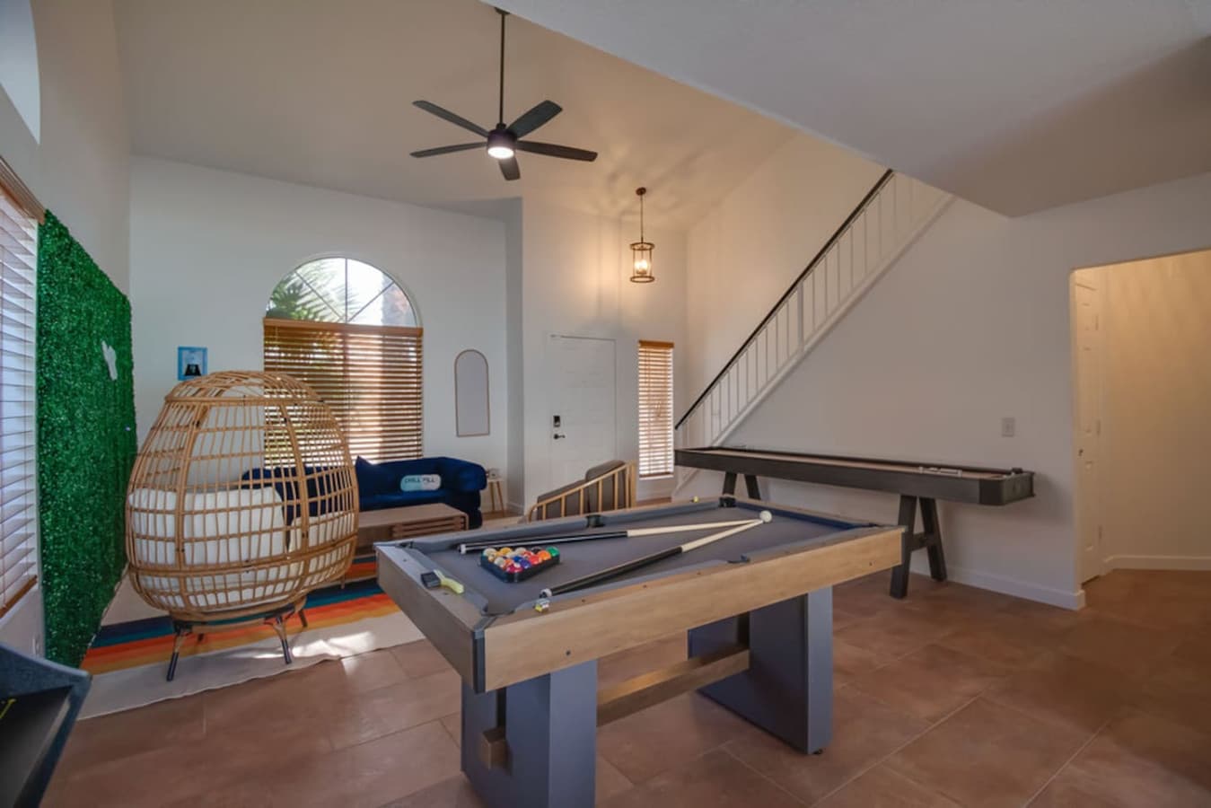 Game room featuring a pool table and plenty of room to unwind.