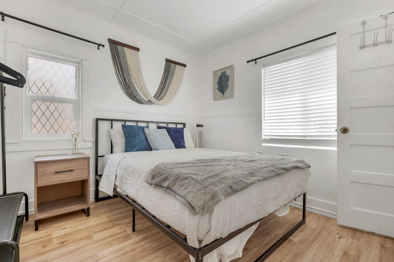 Comfortable master bedroom with a queen bed.