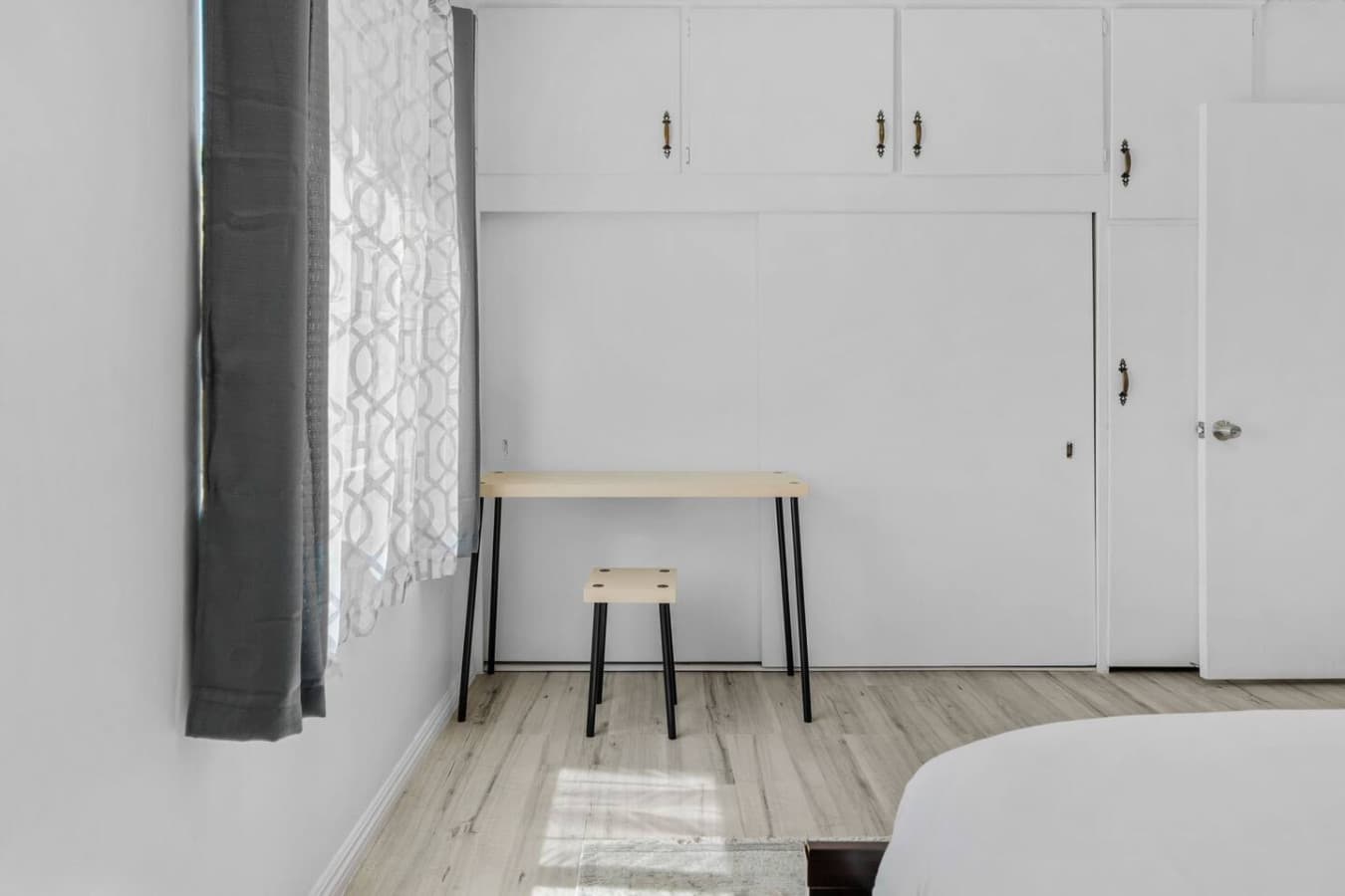 Dedicated workspace in the third bedroom.