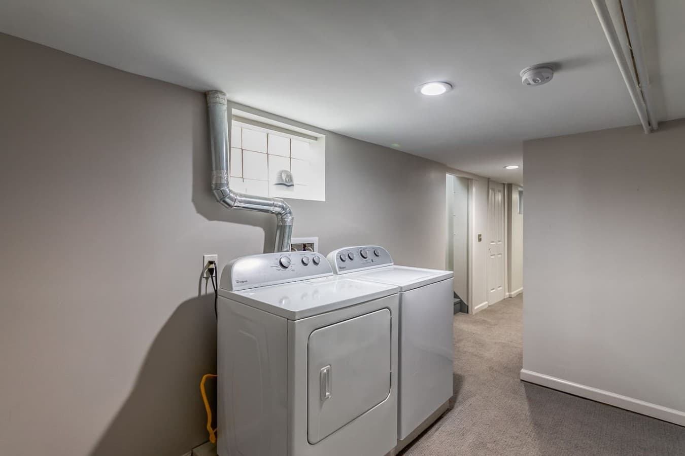 In-unit washer and dryer available for added convenience during your stay.