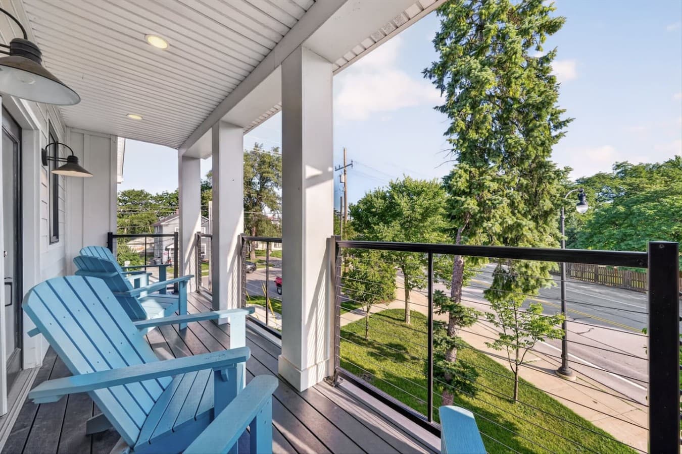 Enjoy your morning coffee or evening drinks in this peaceful outdoor space.
