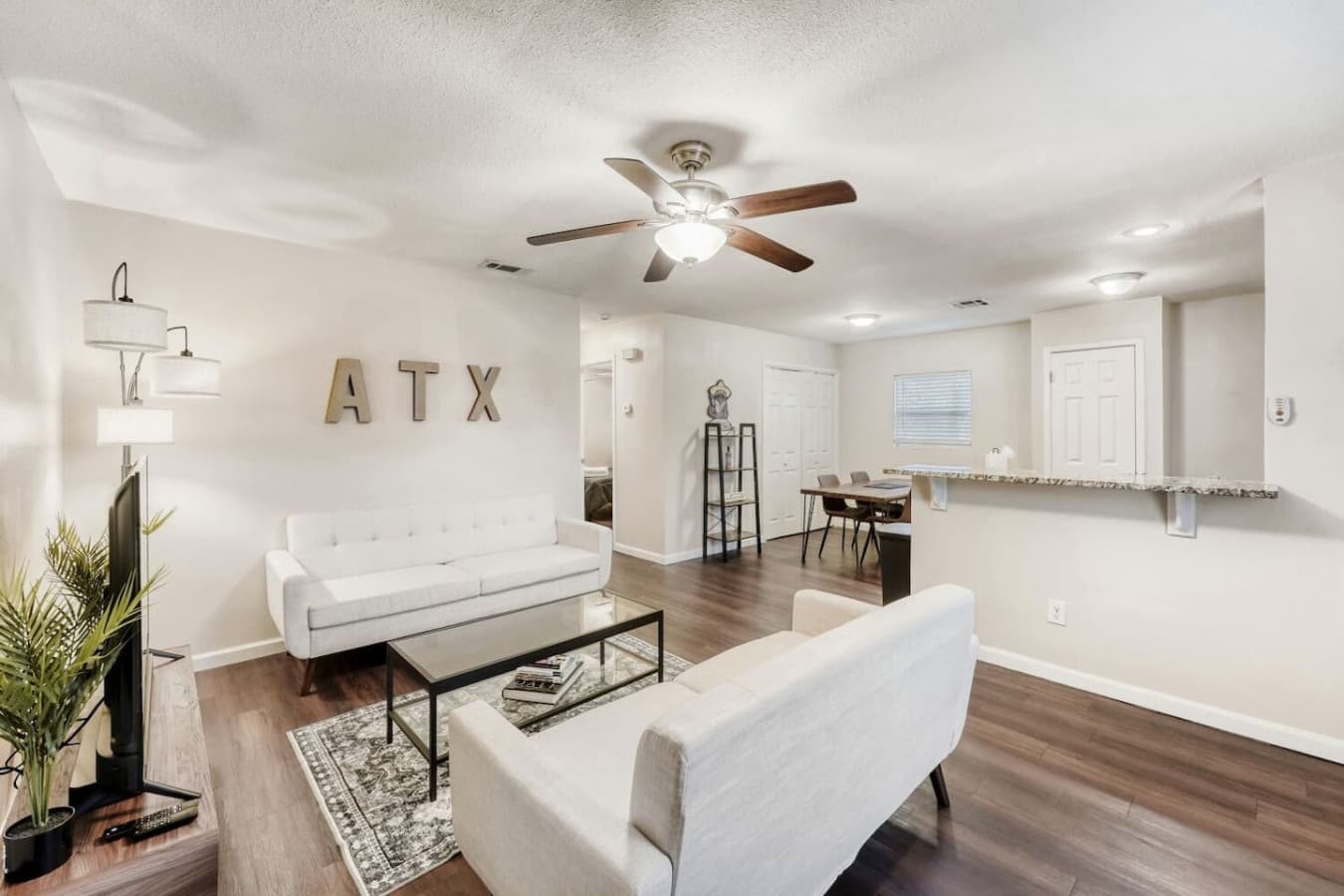 Living room with comfortable seating.
