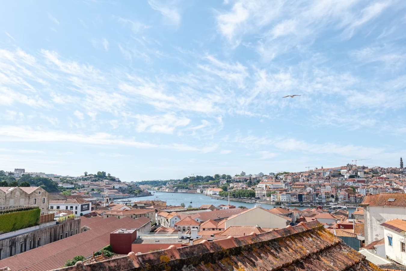 Take in sweeping views of Porto and the Douro River right from the property.
