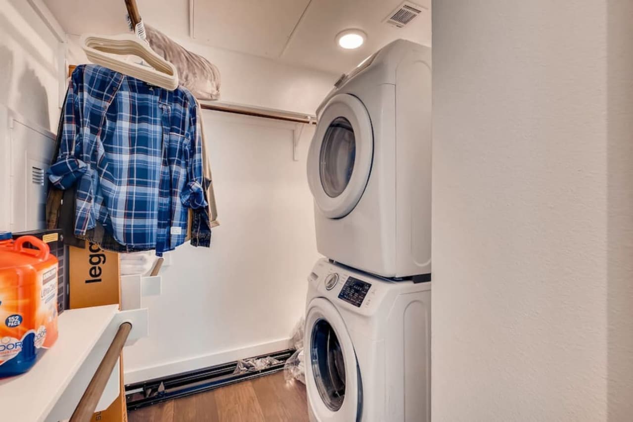 In unit laundry