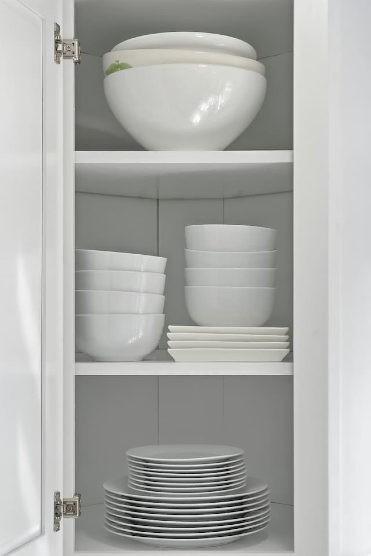 Plenty of plates, bowls, and serving essentials.