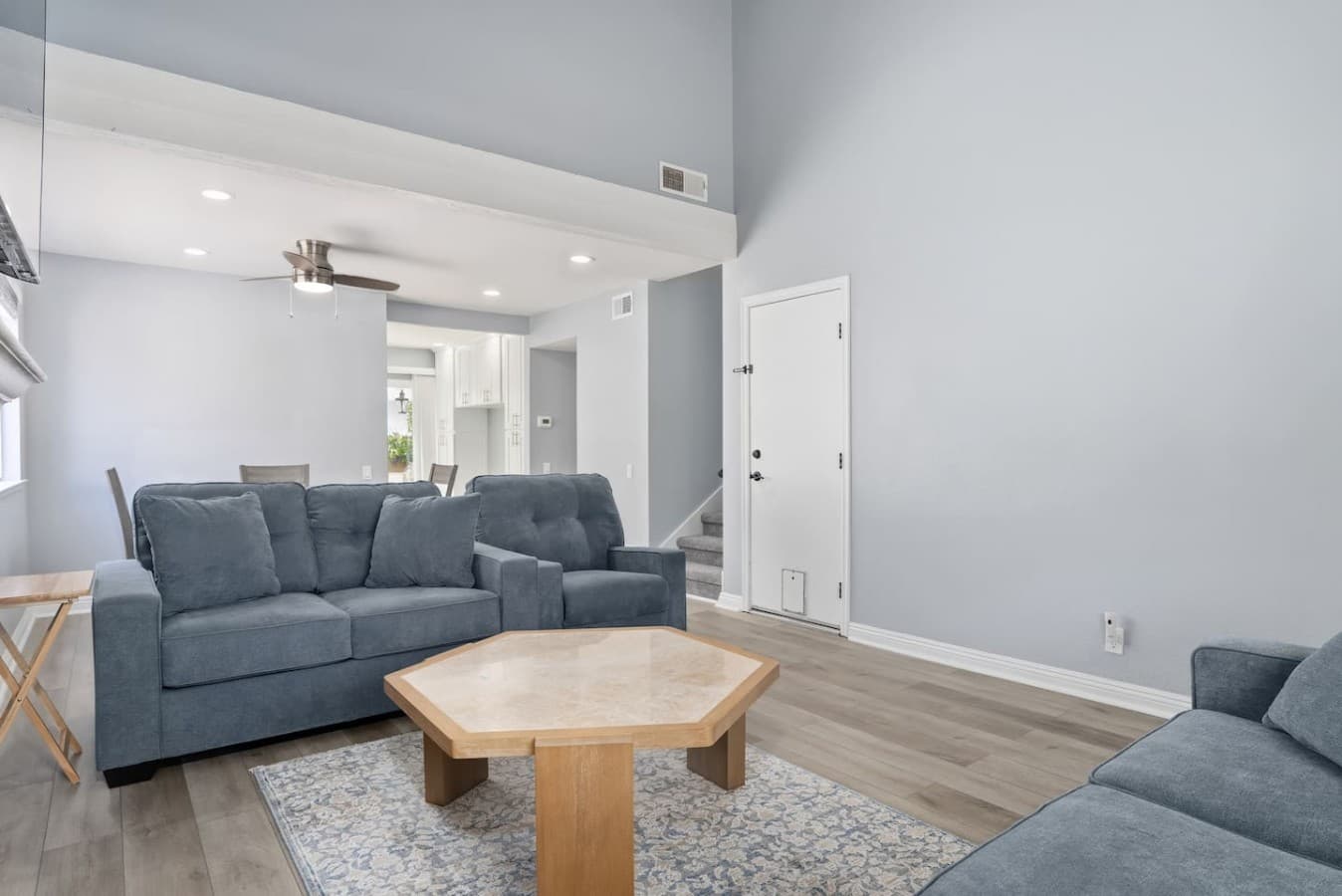 Comfortable seating area perfect for relaxing and spending time together.