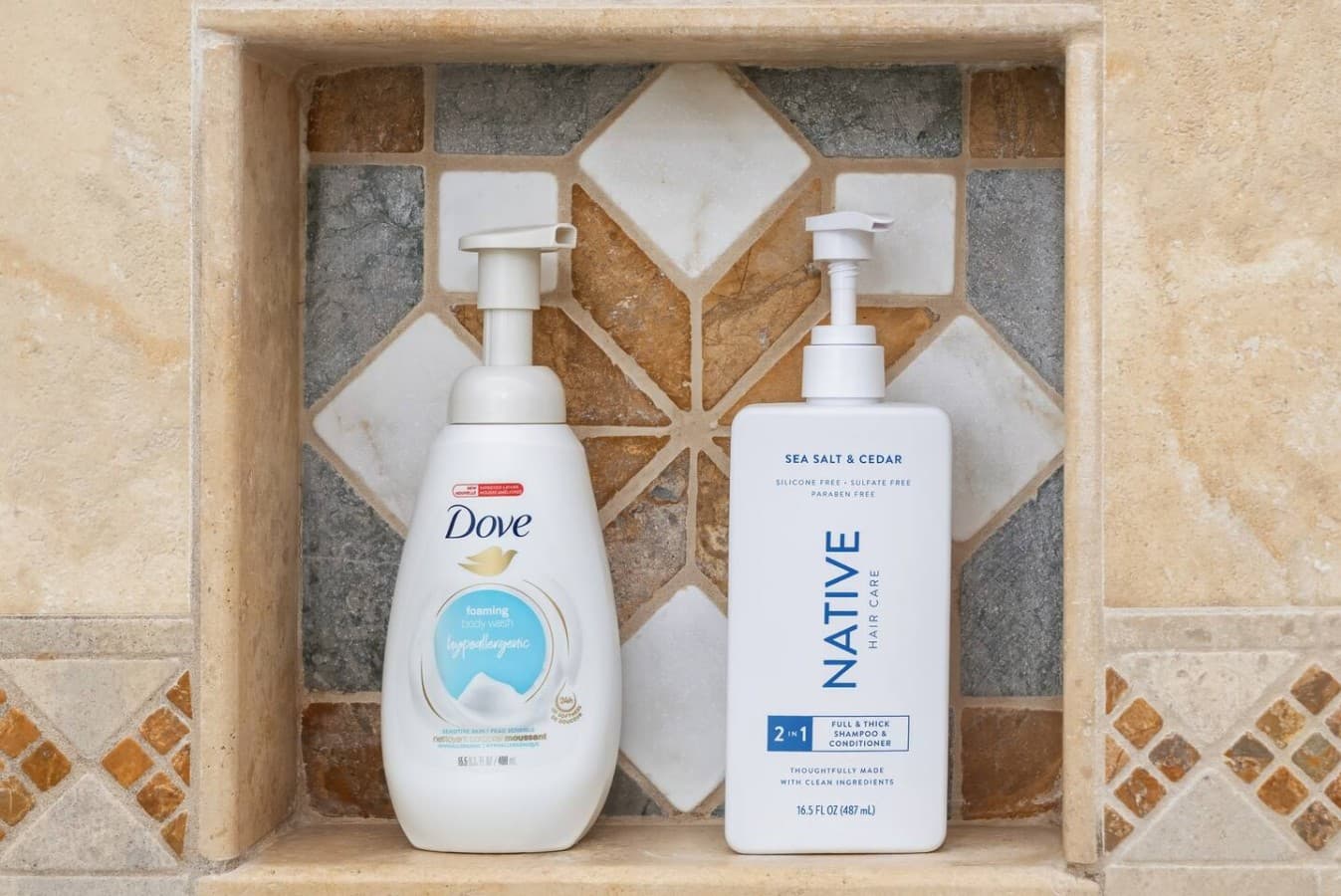 Complimentary shampoo, conditioner, and body wash provided for your stay.