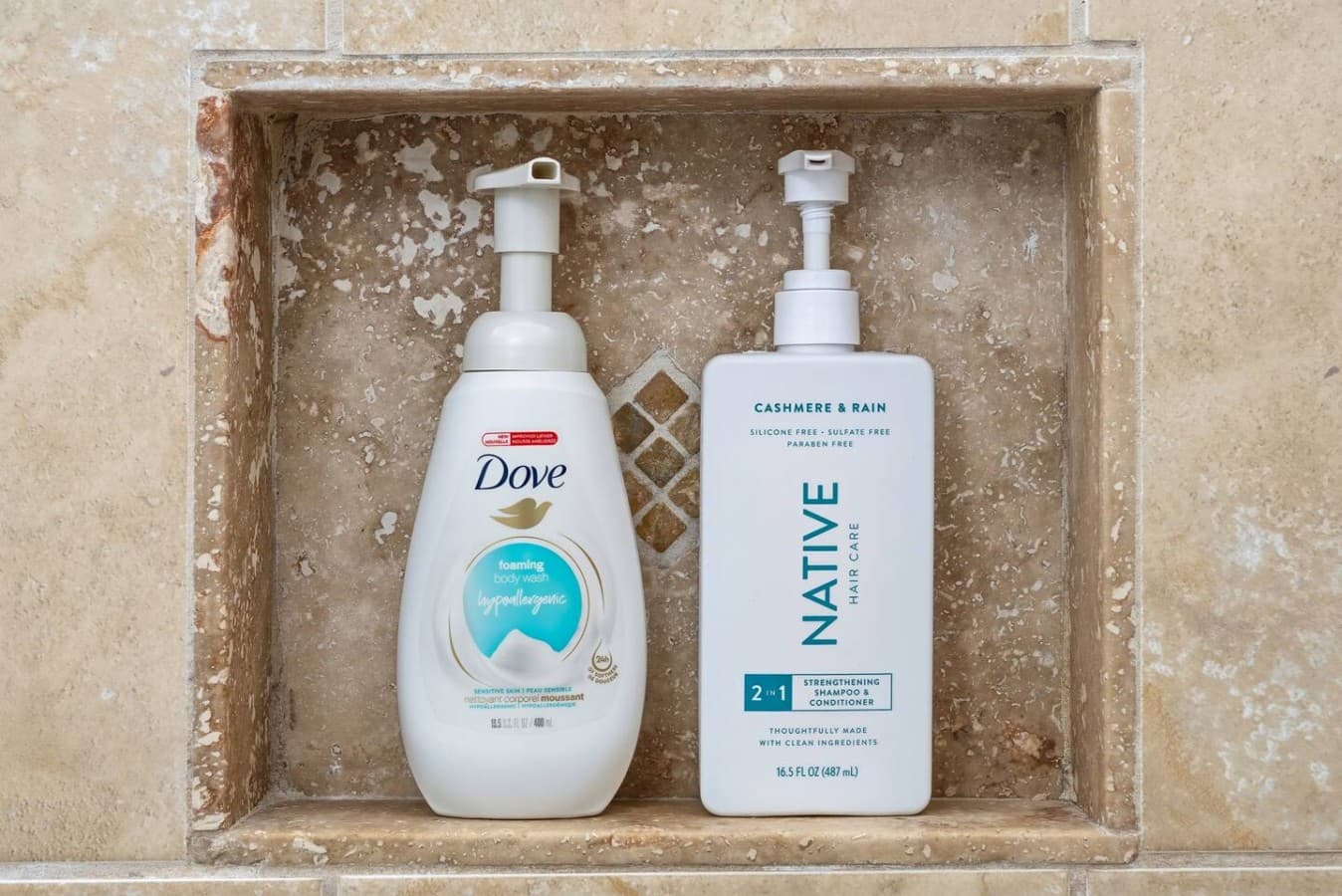 Thoughtfully stocked bathroom essentials for added comfort.