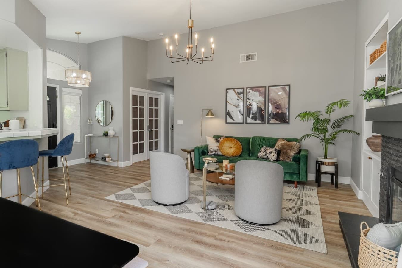 Open living space designed for comfort and relaxing evenings indoors.