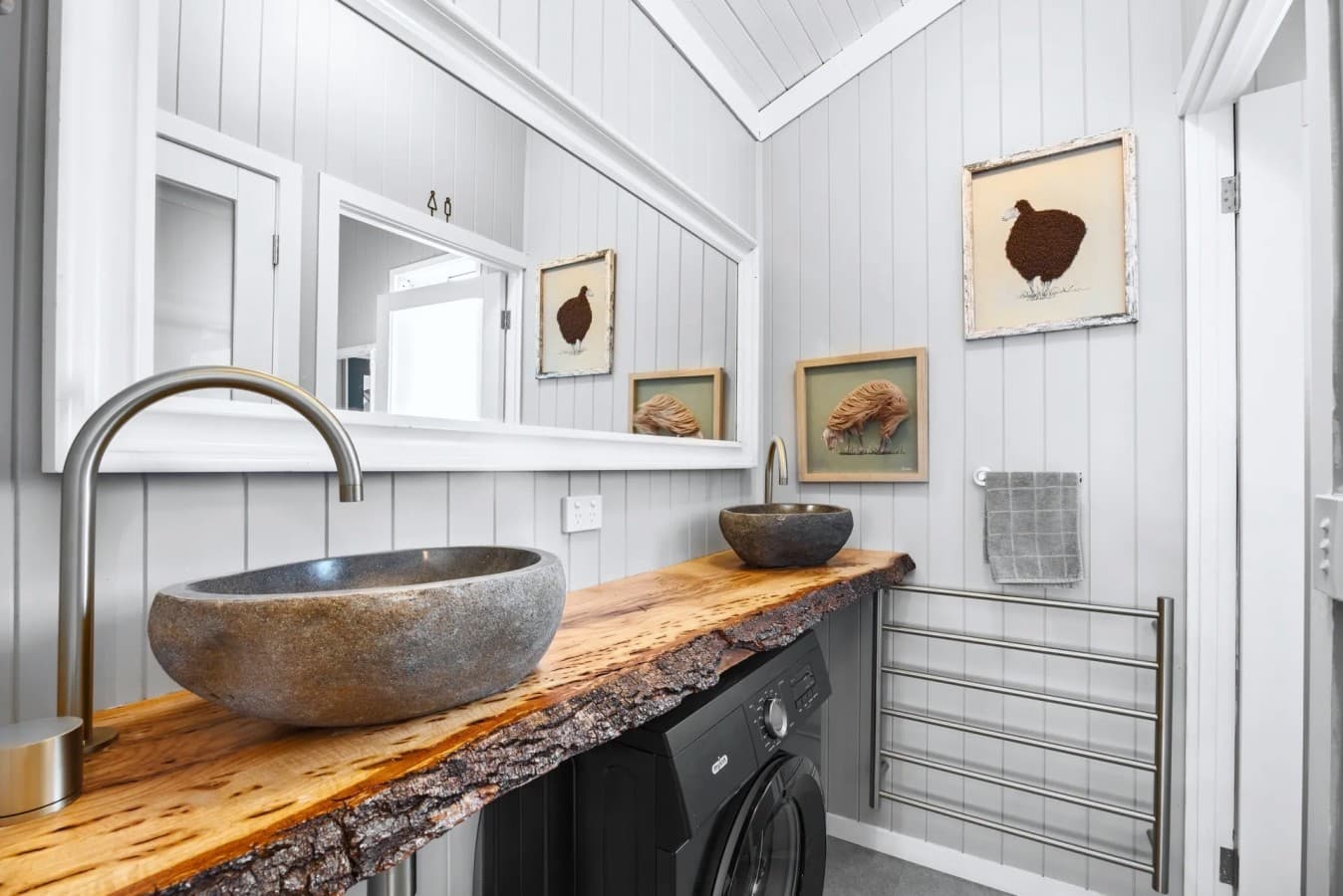 15 Bella Vista High Country Retreat - Bathroom Vanity with Washing Machine.jpg