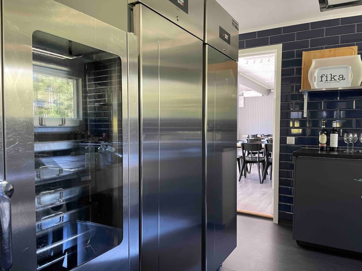 Fully equipped commercial kitchen
