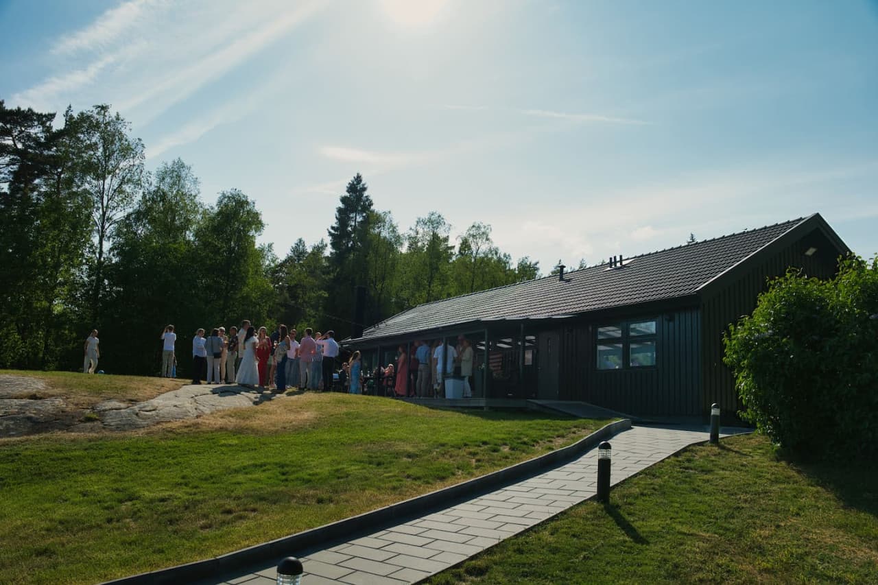 Gråbogården is the perfect venue for summer parties outdoor.