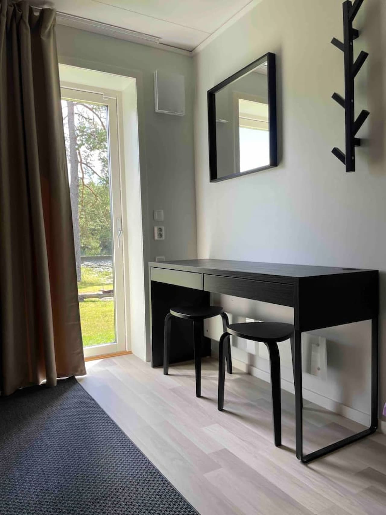 Bedrooms have nice view of lake or forest