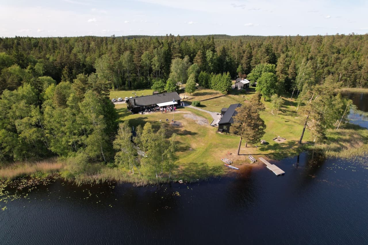 Gråbogården in the summer time