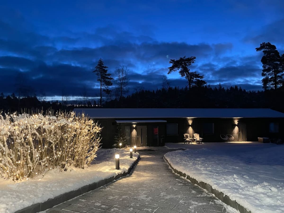 Winter at Gråbogården